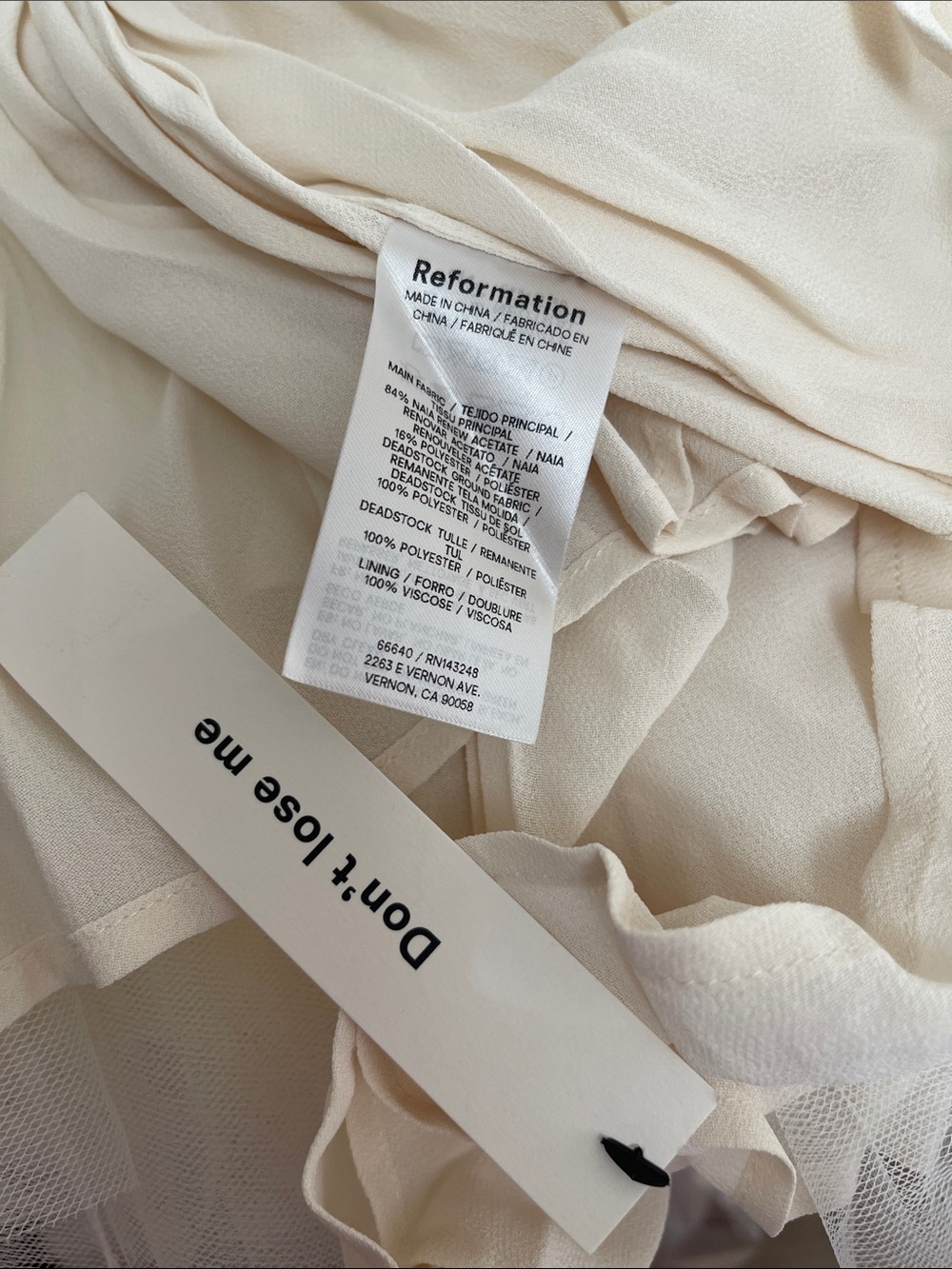 REFORMATION Alouette Sweetheart Neckline Tulle White Maxi Dress Size 6 - Picture 7 of 7